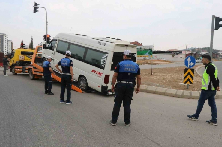 Zabıtadan Okul Servislerine Yönelik Denetim