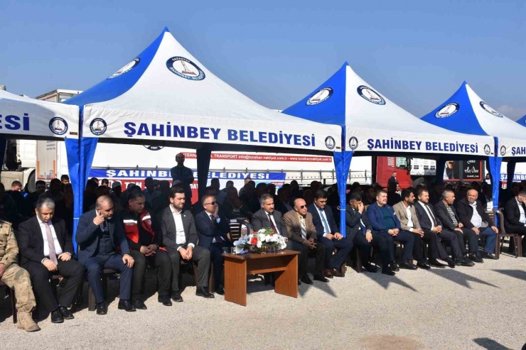 Şahinbey Belediyesi’nin Buğday-arpa Tohumu Ve Gübre Desteği Devam Ediyor