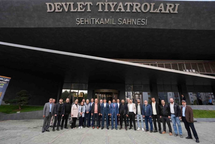 İş Adamları D.t. Şehitkamil Sahnesi Ve Agro Park’ı İnceledi