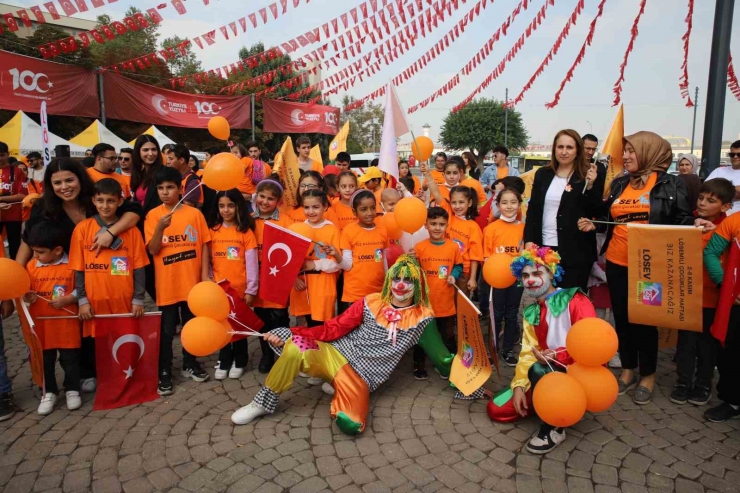 Gaziantep’te Lösemili Çocuklar İçin Farkındalık Korteji