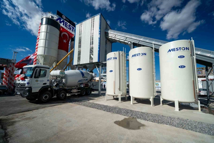 Malatya’da Beton Santralleri Ve Asfalt Plentleri Törenle Hizmete Girdi