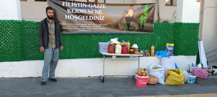 Dicle İlçesinde Filistin’deki Gazze Halkına Destek İçin Yardım Etkinliği