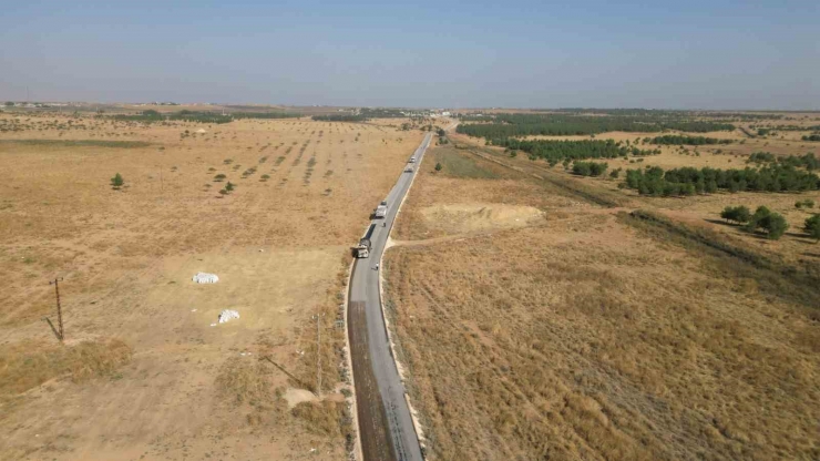 Suruç İlçesinde Yollar Asfaltlanıyor