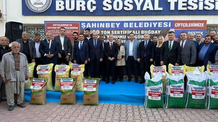 Şahinbey’den Çiftçiye Büyük Destek