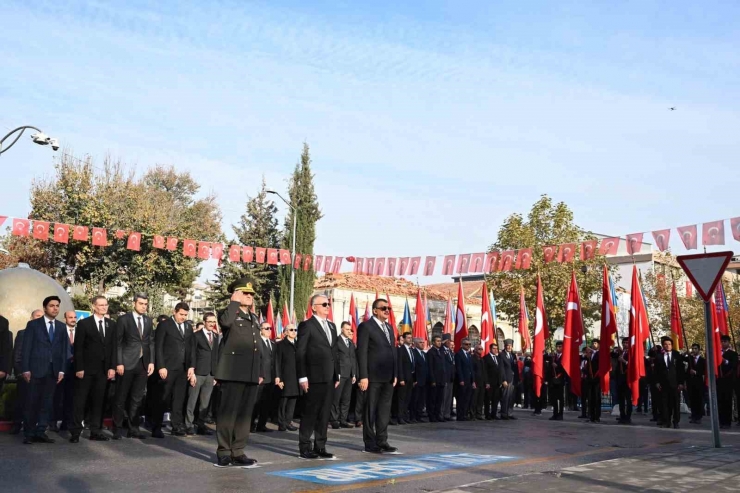 Atatürk, Vefatının 85. Yıl Dönümünde Malatya’da Anıldı