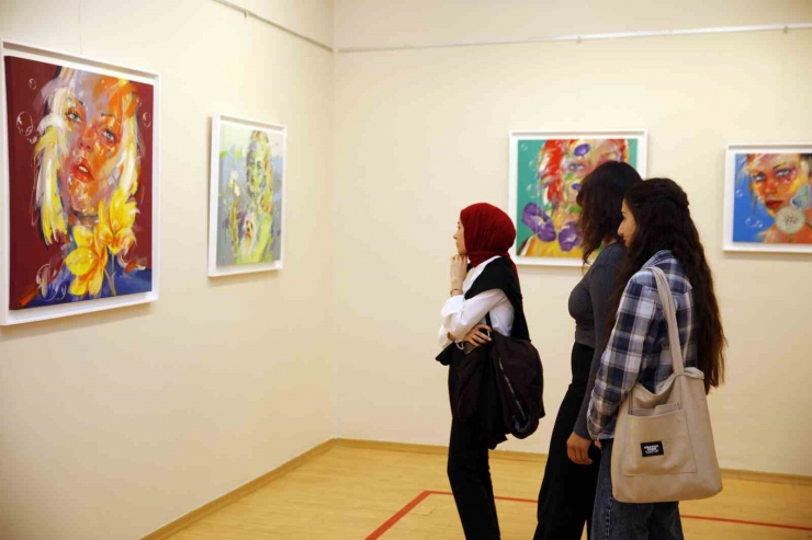 Sanko Sanat Galerisi’nde Bakışlar Temalı Resim Sergisi