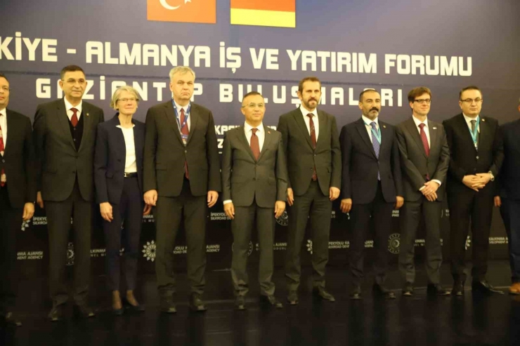 Türkiye-almanya İş Ve Yatırım Forumu Gaziantep’te Düzenlendi