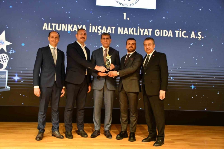 Altunkaya’ya İhracatın Şampiyonluk Ödülü