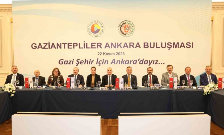 Gto, Gaziantep’i Ankara’da Buluşturdu