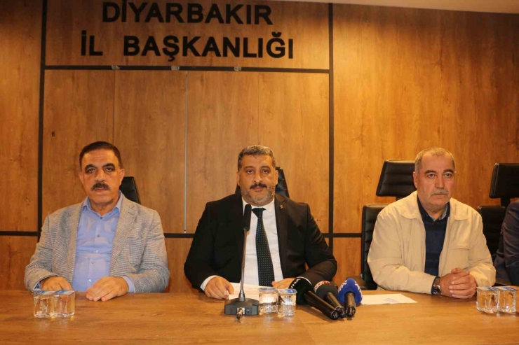 Ak Parti Diyarbakır İl Başkanı Ocak, Göreve Başladı