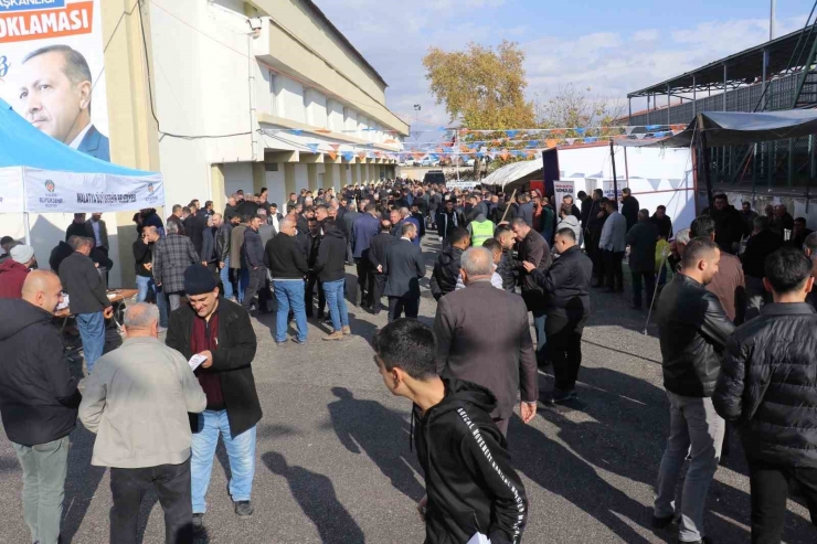 Malatya’da Ak Parti Aday Adaylarında Temayül Heyecanı