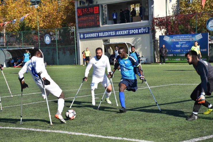 Şahinbey Ampute’den Anlamlı Ve Farklı Galibiyet 5-0