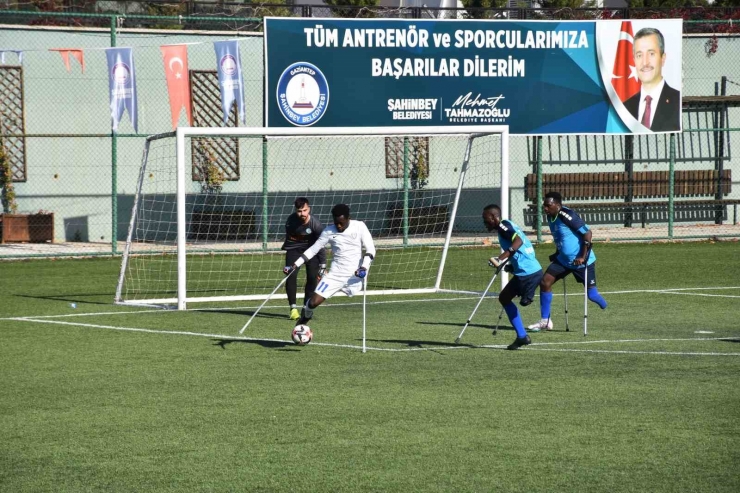 Şahinbey Ampute’den Anlamlı Ve Farklı Galibiyet 5-0