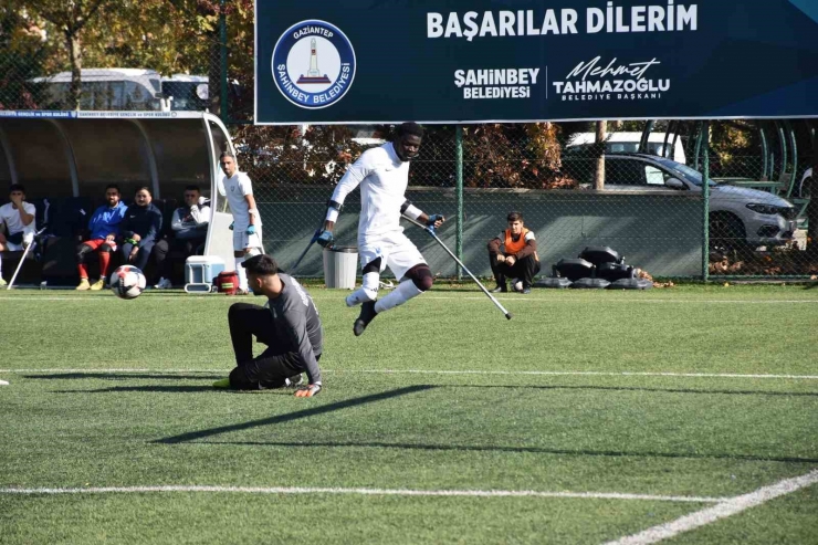 Şahinbey Ampute’den Anlamlı Ve Farklı Galibiyet 5-0