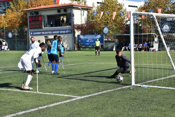 Şahinbey Ampute’den Anlamlı Ve Farklı Galibiyet 5-0