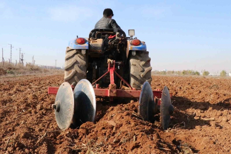 Şanlıurfa Büyükşehir Belediyesi Buğday Ekimine Başladı