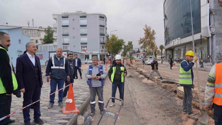 Adıyaman’ın Şehrin İçme Suyu Şebeke Hattı Yenileniyor