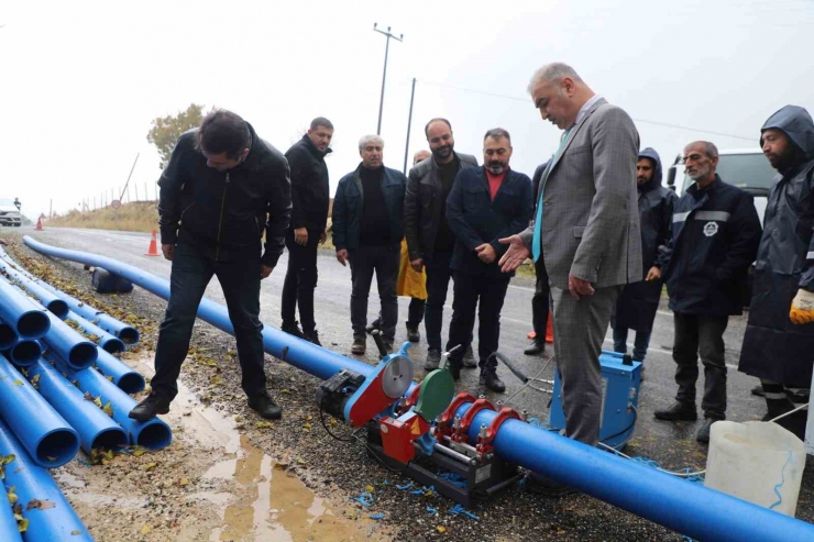 Diski Hani İlçesinde İçme Suyu Sorununu Çözüyor