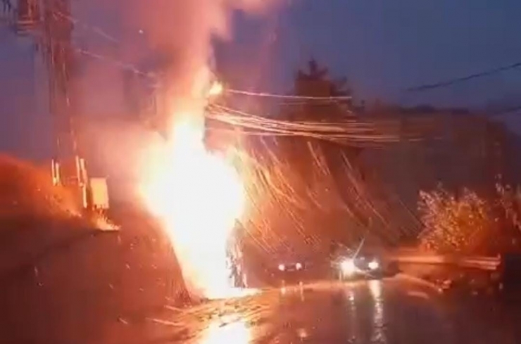 Şanlıurfa’da Trafoda Patlama