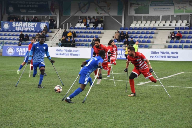 Şahinbey Ampute Takımından Net Skor 3-0