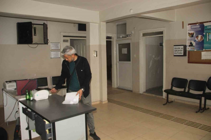Şanlıurfa’da Hırsızlar Aile Sağlığı Merkezine Dadandı