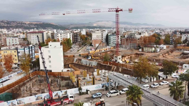 Adıyaman’daki Rezerv Alanında Kent Dokusuna Uygun Yapılar Yapılıyor