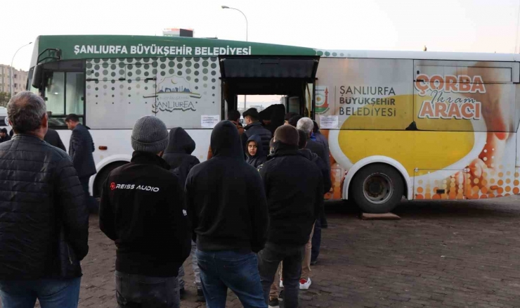 Şanlıurfa Büyükşehir’den Çorba İkramı