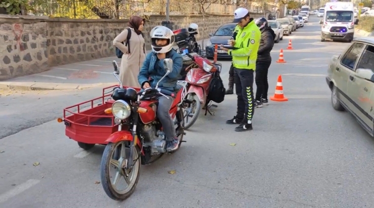 Şanlıurfa’da 72 Motosiklet Trafikten Men Edildi