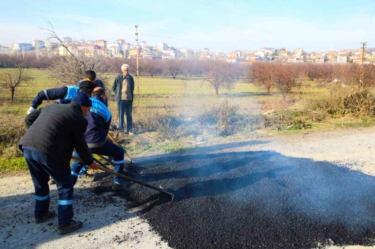 Battalgazi’de Yol Çalışmaları Devam Ediyor