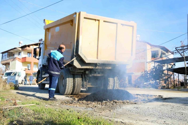 Battalgazi’de Yol Çalışmaları Devam Ediyor