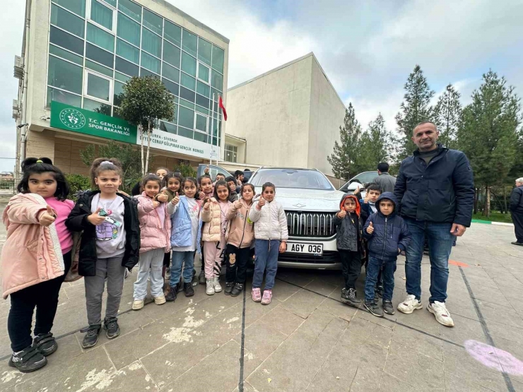 Yerli Otomobil Togg, Siverek’te Öğrencilere Tanıtıldı