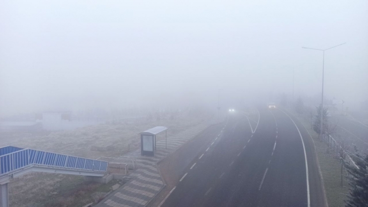 Malatya’da Yoğun Sis Etkili Oluyor