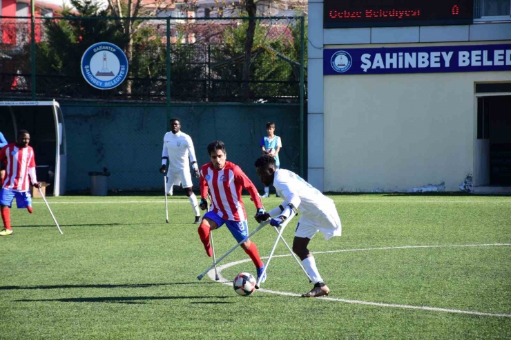 Şahinbey Ampute, Gebze Belediye Spor’u 4-0 Mağlup Etti