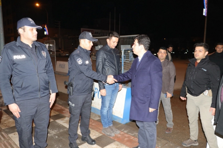 Sınır Hattında Görevli Güvenlik Güçleri Unutulmadı