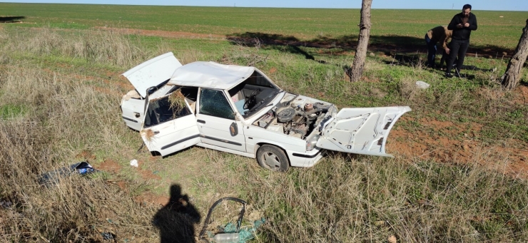 Şanlıurfa’da Otomobil Devrildi: 3 Yaralı