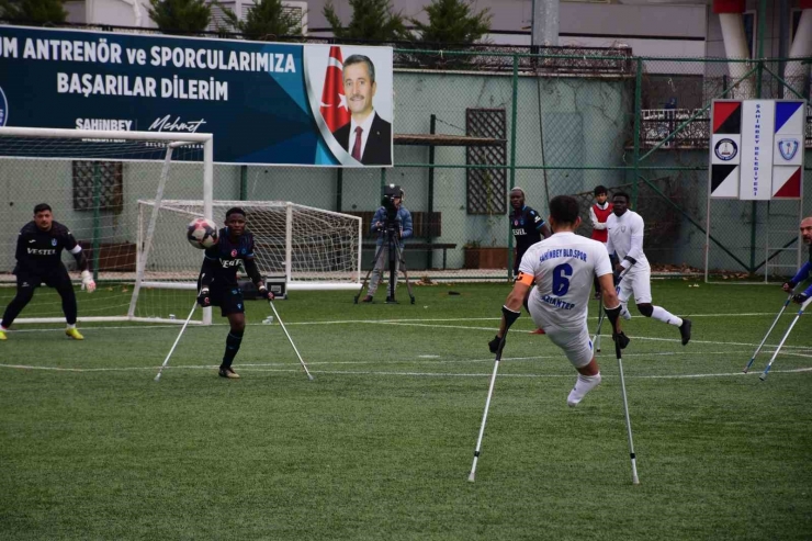 Şahinbey Ampute Futbol Takımı’ndan Net Skor 3-1