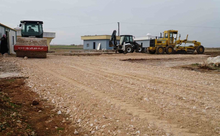 Haliliye Kırsalındaki Yol Çalışmaları Tam Not Aldı