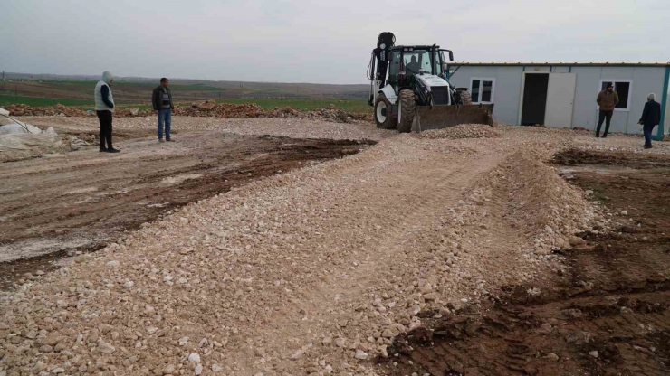 Haliliye Kırsalındaki Yol Çalışmaları Tam Not Aldı