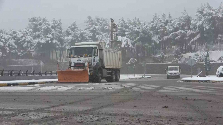 Gaziantep Beyaza Büründü, Kartpostallık Görüntüler Ortaya Çıktı