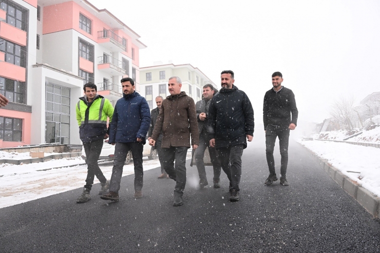 Çınar : “depremzede Aileleri Güvenli Ve Konforlu Bir Bölgeye Taşıyacağız”