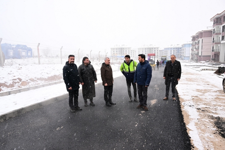 Çınar : “depremzede Aileleri Güvenli Ve Konforlu Bir Bölgeye Taşıyacağız”