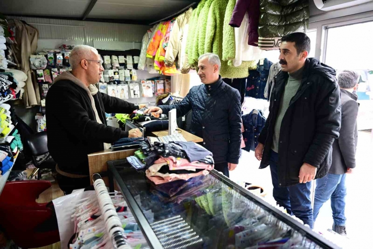 Çınar: “esnaflarımızın Ortaya Koyduğu Fedakarlık Takdire Şayan”