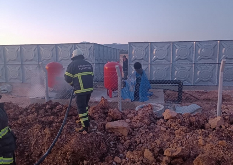 Jeneratörde Çıkan Yangın Kısa Sürede Söndürüldü
