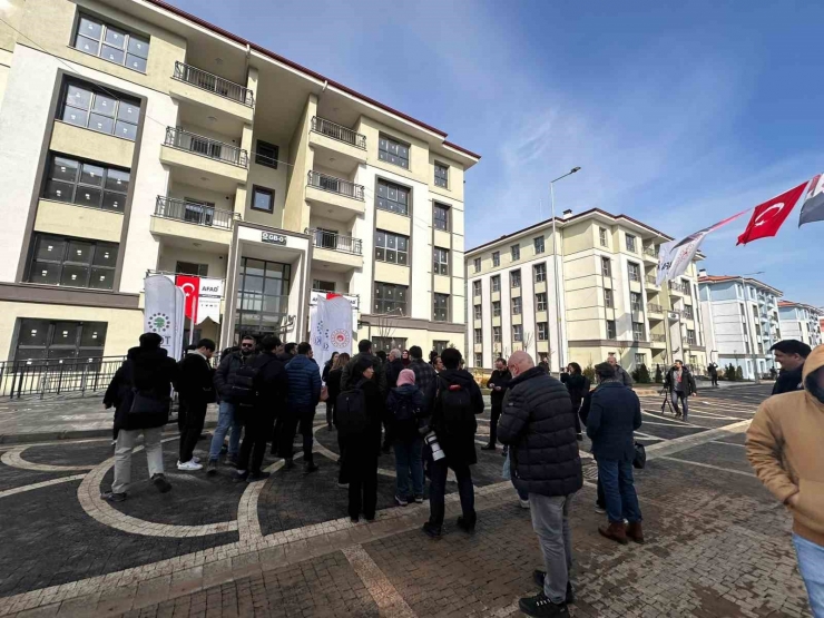 Yabancı Basın Kuruluşları Malatya’da Deprem Çalışmalarını Yerinde Gördü