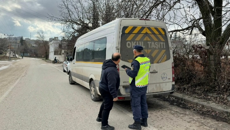 Jandarmadan Okul Servislerine Sıkı Denetim