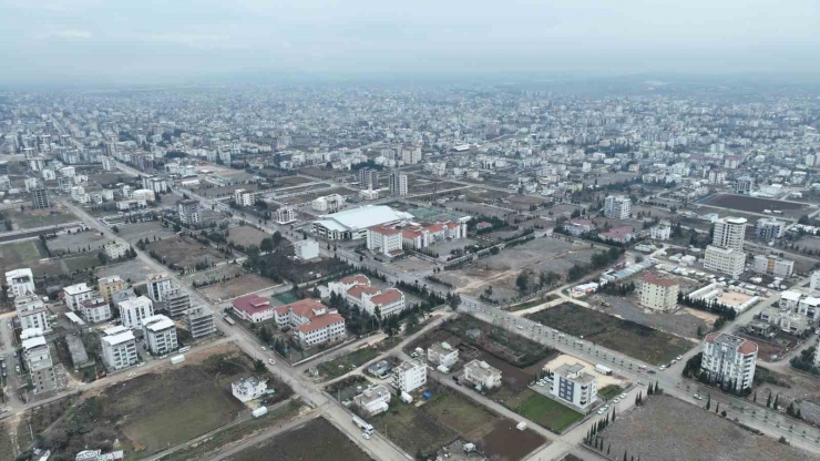 Adıyaman’da Konteyner Kent, 1 Yıl Sonra Havadan Görüntülendi