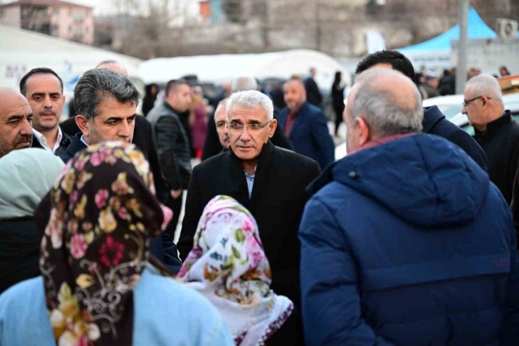 Güder, Asrın Felaketinin Yıldönümünde Depremzedeler İle Bir Araya Geldi