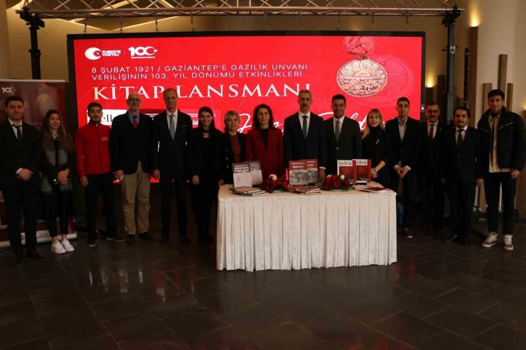 Gaziantep Kent Arşivi’nin Yeni Kitapları Tanıtıldı