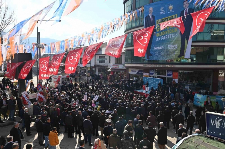 Pütürge İlçesinde Başkan Mikail Sülük’e Büyük Destek