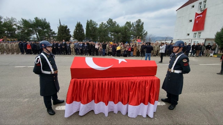 Şehit Uzman Çavuş İçin Adıyaman’da Tören Düzenlendi